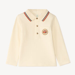 Polo de manga larga para bebé niño con insignia de Flash McQueen de Disney Pixar. 