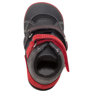 Botines de cuero con cierre de velcro para niño 