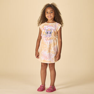 Ropa de niña con efecto tie & dye de Angel Disney y grandes lentejuelas 