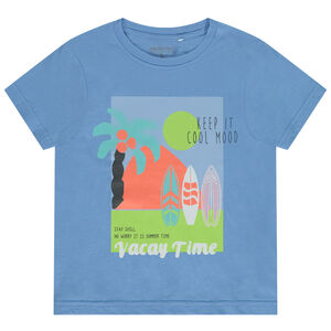 Camiseta manga corta estampado fantasía para niño 