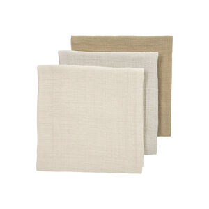 Pack de 3 muselinas medianas 70x70cm Me-Uni 
