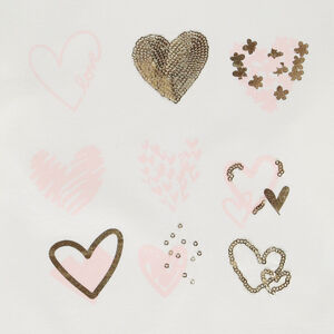 Camiseta de manga larga de lentejuelas para niña 