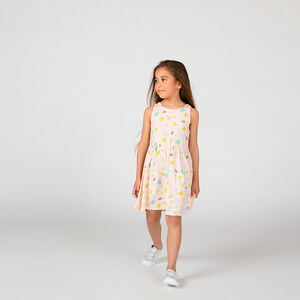 Lot de 3 robes en coton pour fille Main Lot de 3 robes en coton pour fille