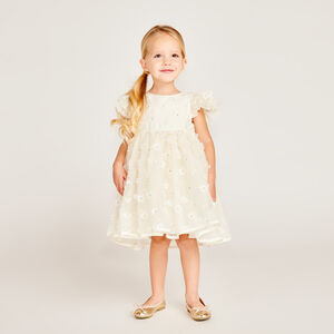 Ropa de manga corta con mariposas y flores 3D para niña bebé 