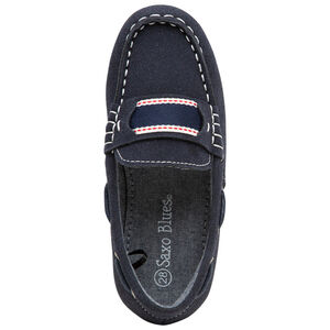 Zapatillas tipo barco con cinta decorativa 