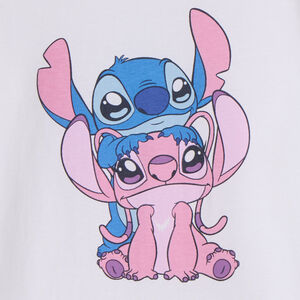 Camiseta de manga larga Stitch & Angel de Disney niña 