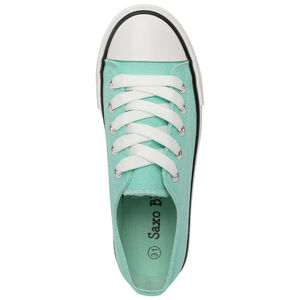 Zapatillas bajas de lona con cordones para niña 