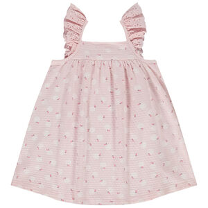 Túnica de jersey con estampado fantasía para bebé niña  Main Túnica de jersey con estampado fantasía para bebé niña