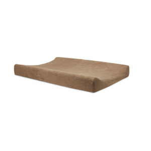 Lot de 2 housses de matelas à langer 50 x 70 cm Caramel/Biscuit 