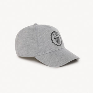 Casquette grise avec print Basketball pour garçon   Main Casquette grise avec print Basketball pour garçon