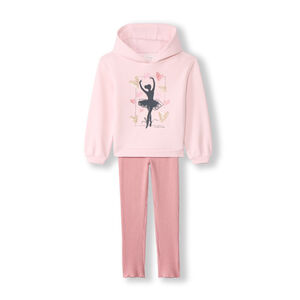 Ensemble jogging motif danseuse pour fille  Main Ensemble jogging motif danseuse pour fille