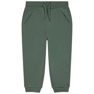 Pantalón jogging de felpa liso para bebé niño 