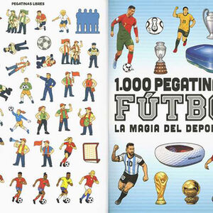 Libro 1000 Pegatinas de Fútbol +6 años 
