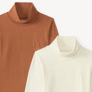 Conjunto de 2 sudaderas de cuello alto para niño 