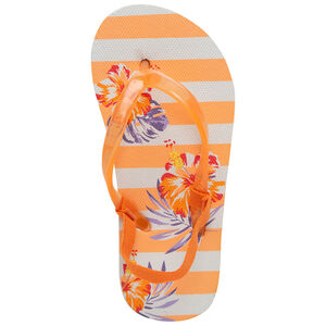 Chanclas con tira transparente y flores para niña  Main Chanclas con tira transparente y flores para niña