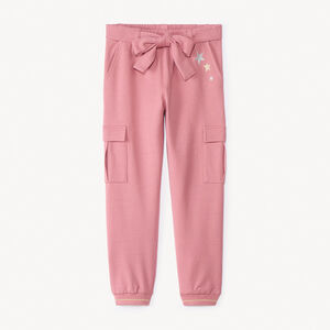 Pantalon de jogging style cargo avec ceinture pour fille   Main Pantalon de jogging style cargo avec ceinture pour fille