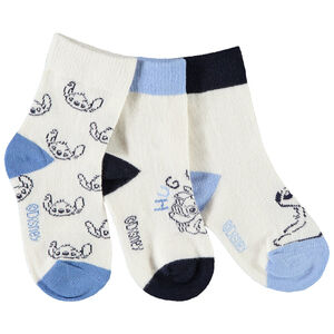Pack de 3 pares de calcetines Stitch Disney para bebé niño 