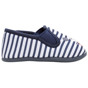 Zapatillas bajas rayadas con elástico y estampado de personaje 