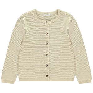 Jersey de punto texturizado brillante para niña  Main Jersey de punto texturizado brillante para niña