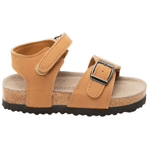 Sandalias de ante con hebilla de metal para bebé niño 