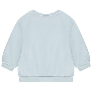 Sudadera oversize estampada para bebé niña 