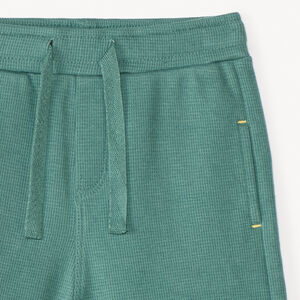 Bermudas de punto de panal lisos para bebé niño 