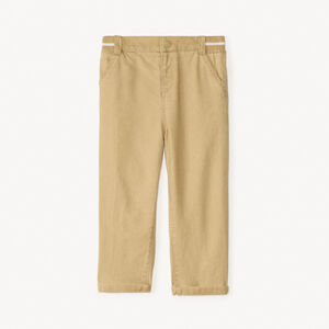 Pantalón recto con cintura elástica para bebé niño 