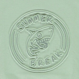 Sudadera oversize con estampado en relieve para bebé niño 