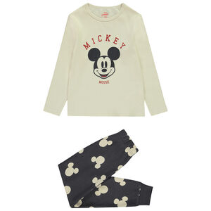 Pijama de 2 piezas de punto nido de abeja Mickey Disney para niño 