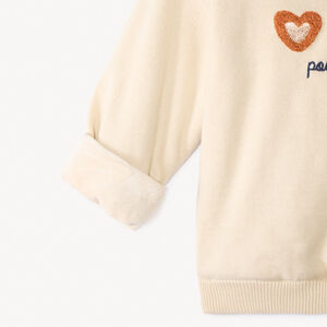 Jersey de punto con motivos bordados para bebé niña 