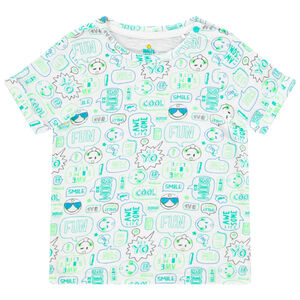 Camiseta de algodón Smiley Baby para bebé niño 