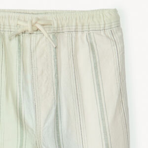 Pantalón recto de tela con rayas verticales para bebé niño 