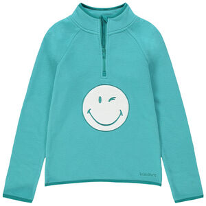 Sudadera de polar con SmileyWorld bordado y cuello con cremallera  Main Sudadera de polar con SmileyWorld bordado y cuello con cremallera