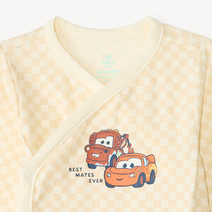 Lote de 3 bodies de manga larga para bebé niño Flash McQueen Disney-Pixar 