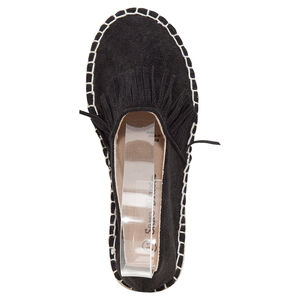 Alpargatas efecto ante con flecos 