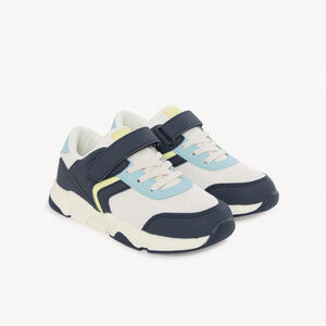 Zapatillas deportivas de niño con velcro de malla 