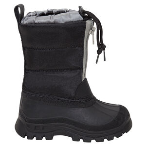 Botas de nieve bicolores con pelo, cremallera y cordones ajustables, del 28 al 35  Main Botas de nieve bicolores con pelo, cremallera y cordones ajustables, del 28 al 35