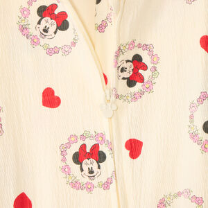 Pijama con cuello de putti Minnie Disney niña. 