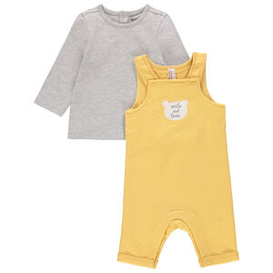 Conjunto peto y camiseta manga larga 