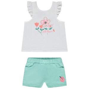 Conjunto camiseta y short - "Paradise blossom"  