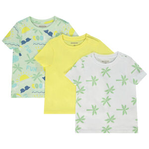 Pack 3 camisetas manga corta 