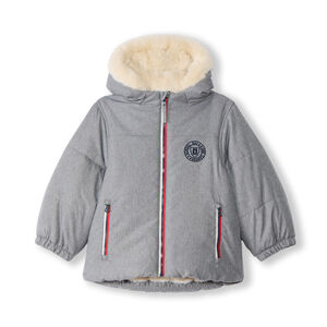 Doudoune à capuche doublée sherpa pour bébé garçon 