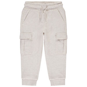 Pantalón jogging de felpa estilo cargo para niño 
