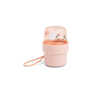 LUNCHBOX Boîte à goûter double petit Tiny farm Rose 