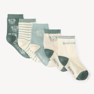 Pack de 5 calcetines con diseño de koala para bebé niño 