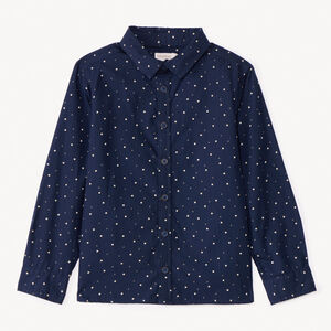 Chemise manches longues imprimé pour garçon  