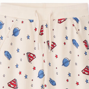 Pantalón jogging de felpa con estampado Superman Warner para bebé niño 