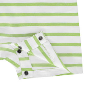 Combinaison courte rayé en coton print Simba Disney pour bébé garçon 