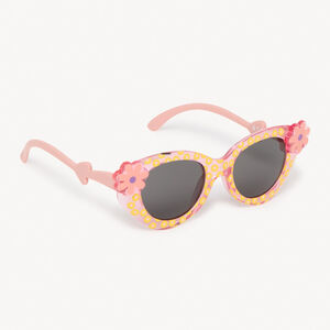 Gafas de sol con flores para niña 