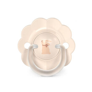 Chupete tetina fisiológica silicona SX PRO Wonder 6-18M - Decorado beige 